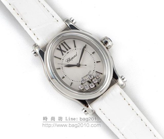 Chopard手錶 蕭邦快樂鑽系列橢圓型機械6T28新款 蕭邦時尚男士腕表 蕭邦全自動機械男表  hds1690